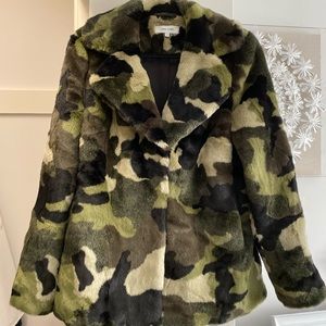 John & Jenn by Line Ruben Faux Fur Jacket